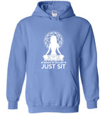 Sitting lotus hoodie