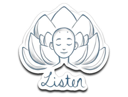 Listen by Leda Decal